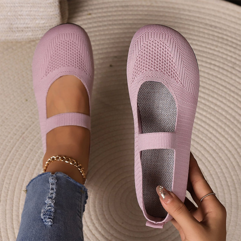 Valerie - Breathable Orthopedic Knit Ballet Flats
