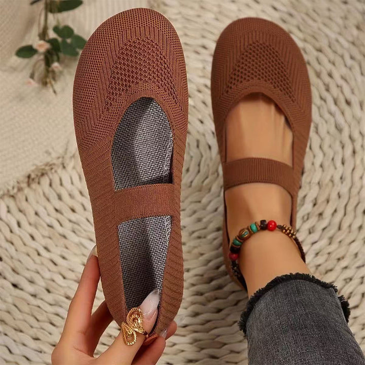 Valerie - Breathable Orthopedic Knit Ballet Flats