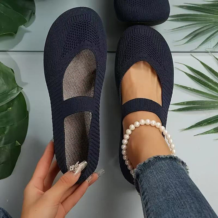 Valerie - Breathable Orthopedic Knit Ballet Flats